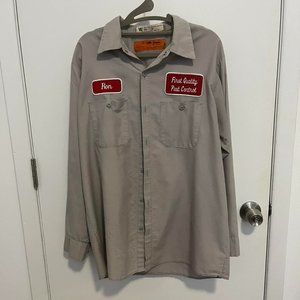 First quality pest control shirt, Ron